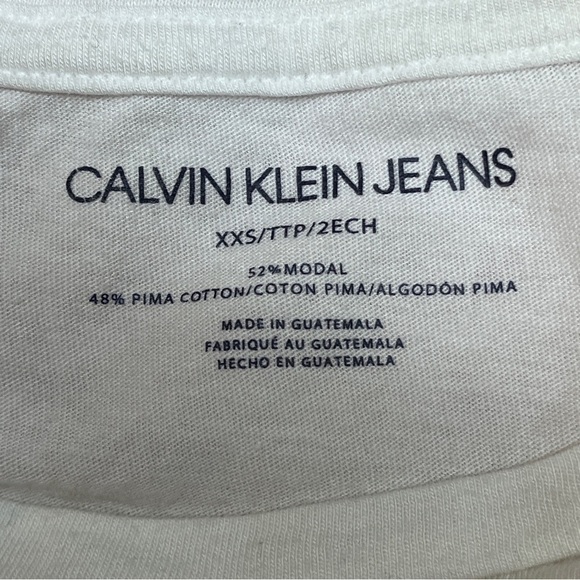 Calvin Klein xxs crop top tshirt - Picture 12 of 12